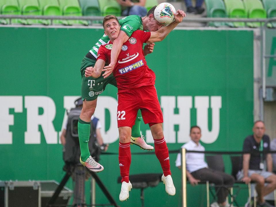 A fejpárbajt és a mérkőzést is a Ferencváros nyerte meg (Fotó: Török Attila)