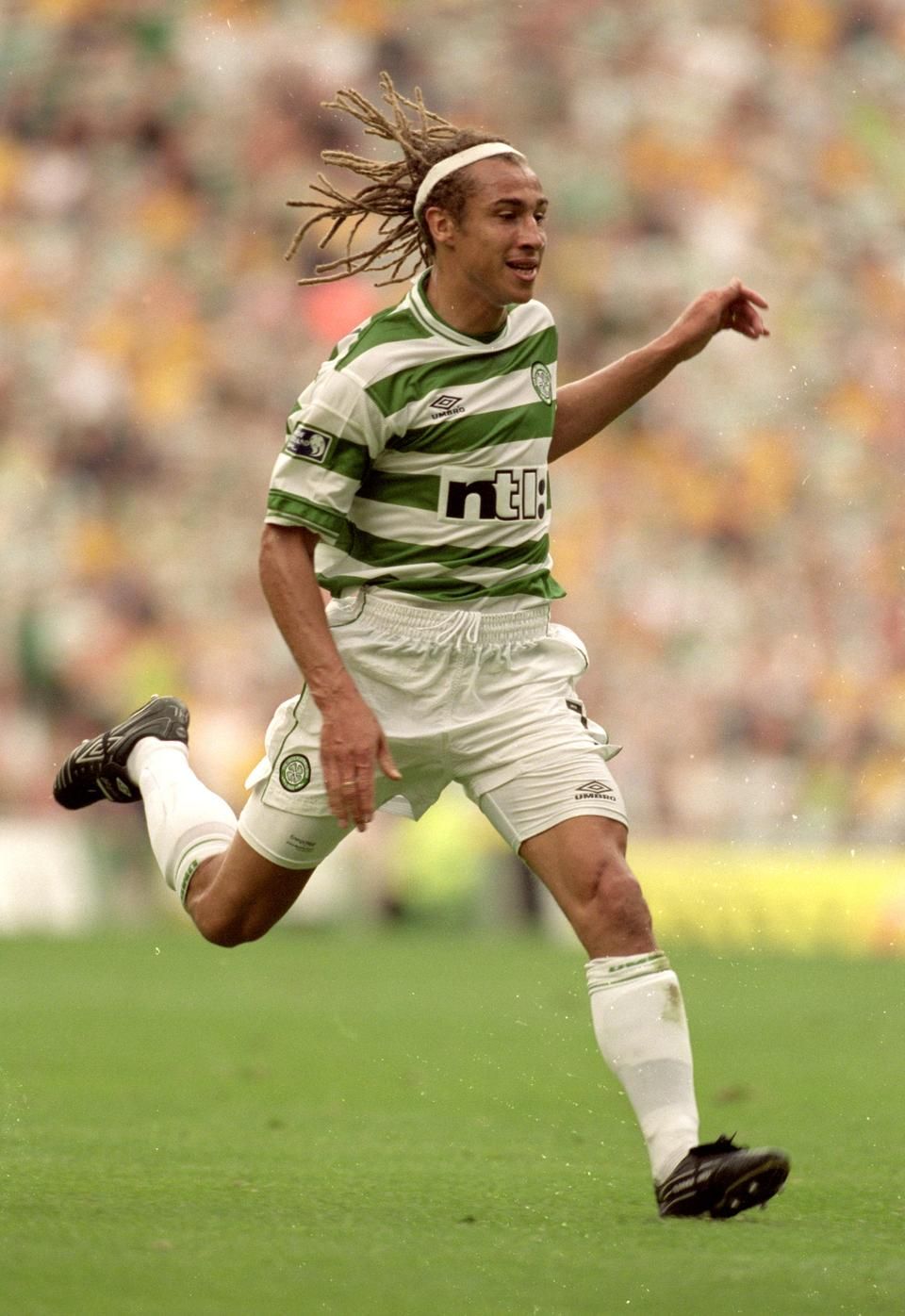 Henrik Larsson a Celtic történetének egyik legragyogóbb csillaga (Fotó: GettyImages)