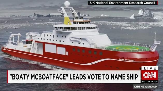 Boaty McBoatface (Fotó: CNN)