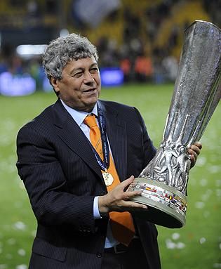 Lucescu UEFA-kupát is nyert a Sahtarral (Fotó: AFP)