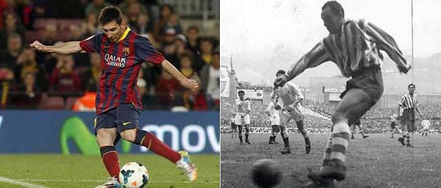 Messi lehagyta a spanyol gólcsúcsot 1955 óta tartó Zarrát – ő az új rekorder (Fotó: marca.com)