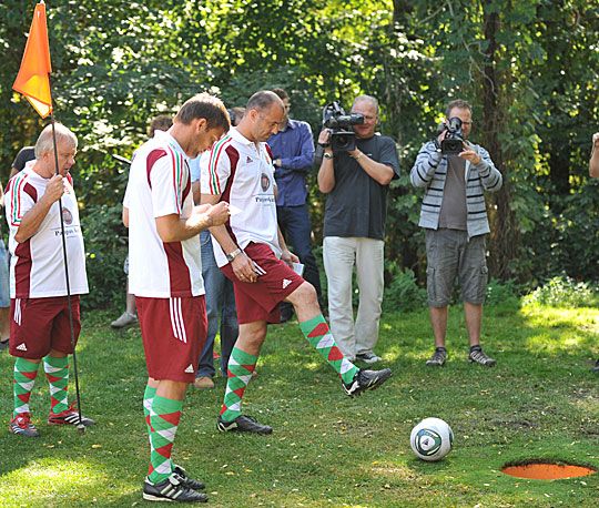 A válogatottból Király Gábor volt a legsikeresebb footgolfban (Fotó: Németh Ferenc)