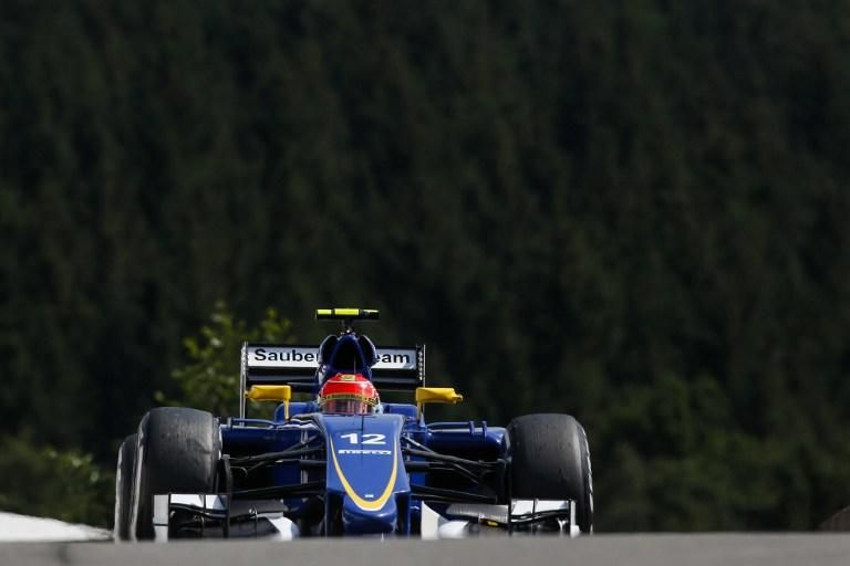 Felipe Nasr és a Sauber a hétvége eddigi meglepetése (Fotó: AFP)