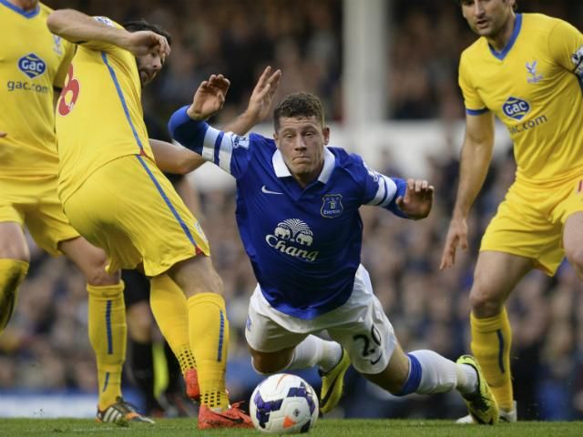 A BL-helyre pályázó Everton nem bírt a Palace-szal (Fotó: Reuters)
