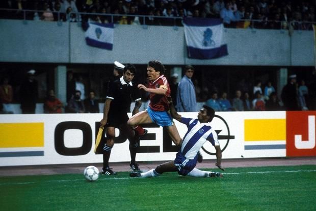 Az 1987-es Porto elleni BEK-döntőt már a Bayernnel veszítette el, amelyben 1984-től játszott (Fotó: Imago Images)