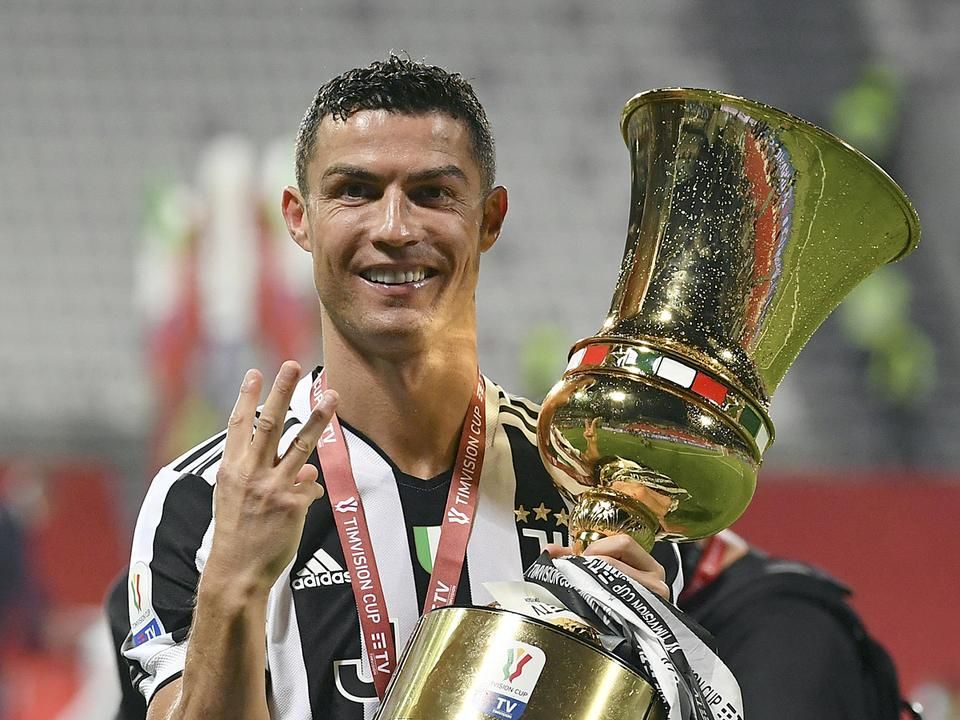Cristiano Ronaldo minden olasz sorozatot megnyert a Juventusszal (Fotó: AFP)