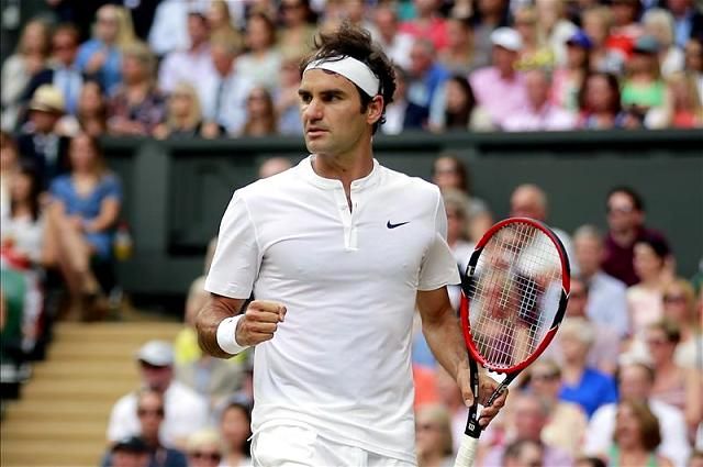 Federer számára visszajött a remény az első szett után (Fotó: Action Images)