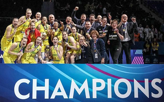 A Sopron Basket tavaly felért a csúcsra, Gáspár Dávid vezetésével Isztambulban nyerte meg az Euroligát (Fotó: Sopron Basket/Tóth Zsombor)