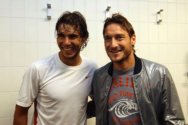 Sőt, Tottinak még Rafael Nadal is meg volt (Fotó: Bleacherreport.com)