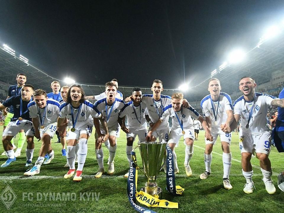 A győztesek (Fotó: Dinamo Kijev Facebook)