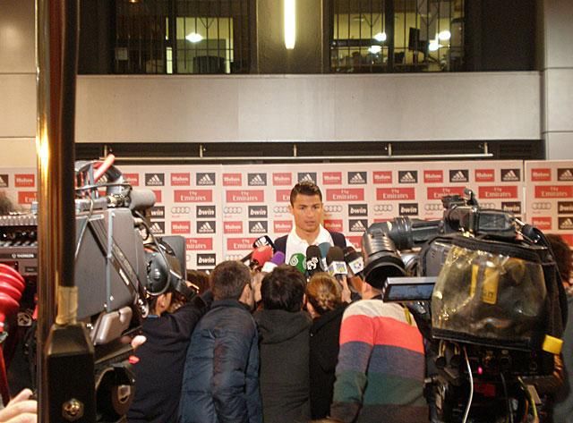 Cristiano Ronaldo sportosra vette a figurát a meccs után