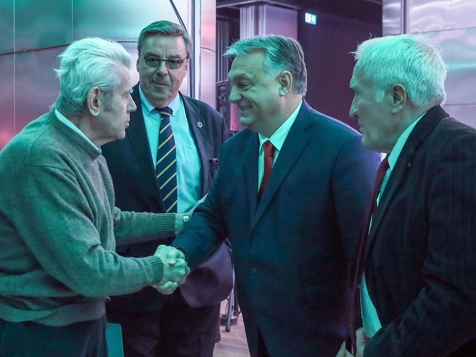 Szűcs Lajos, Jakab János, Orbán Viktor és Rákosi Gyula