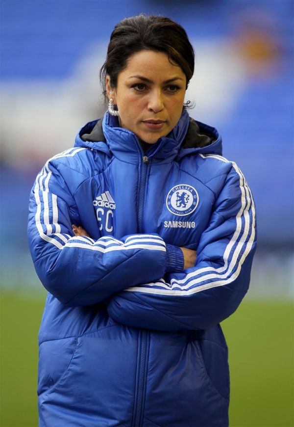 Eva Carneiro, a Chelsea csapatorvosa (Forrás: whoateallthepies.tv)