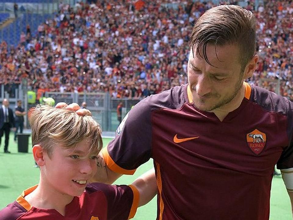 Francesco Totti igazán büszke lehet a fiára