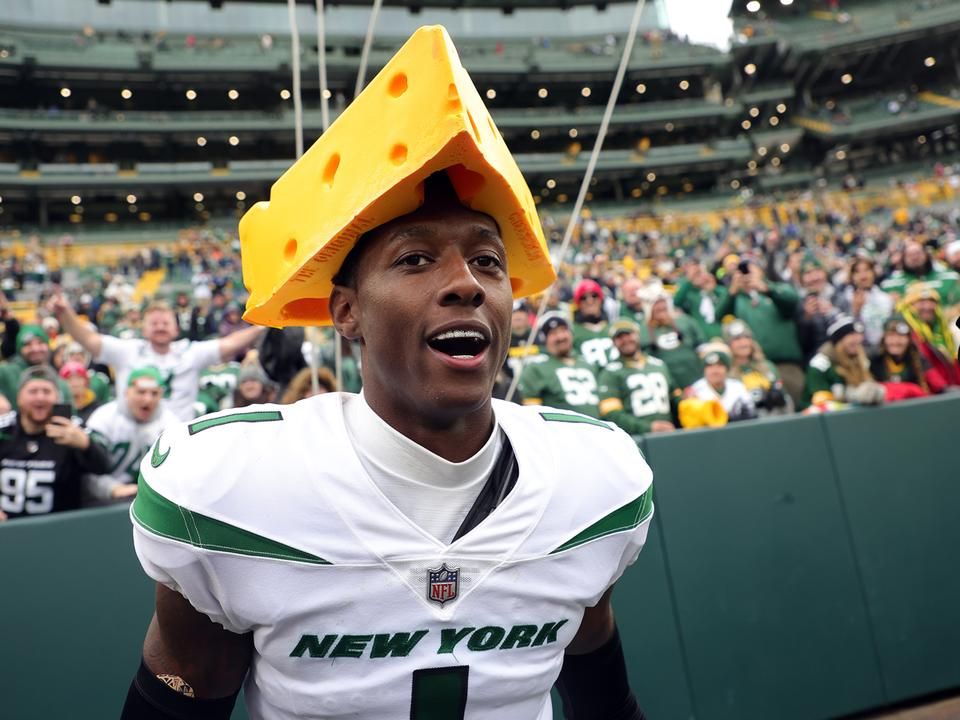 A Packers-szurkolókat is elszomorította a Jets védője (Fotó: Getty Images)