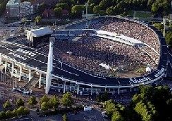 Az Ullevi-stadion látképe