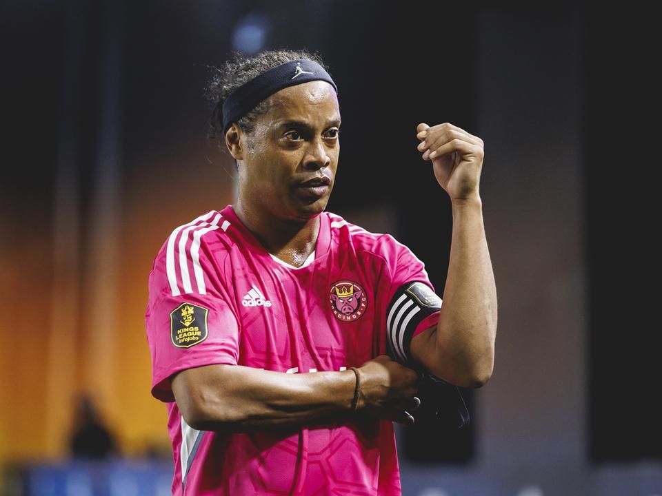 Ronaldinho mindössze 70 eurót kap meccsenként a Kings League-ben (Fotó: Getty Images)