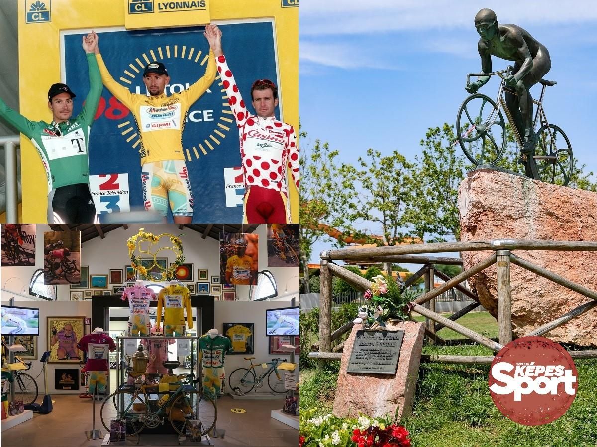 Az olasz országúti kerékpározó Marco Pantani már életében legendává vált, halálát követően múzeum és szobor segít emlékezni a nagyszerű „Kalózra” 
A GALÉRIA MEGTEKINTÉSÉHEZ KATTINTSON A KÉPRE!