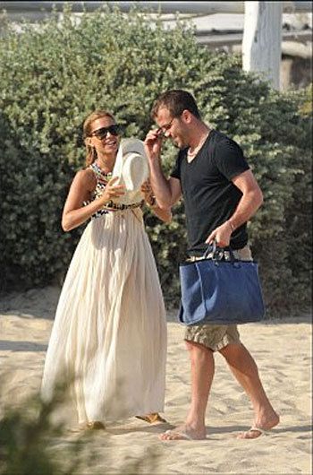 Rafael és Sylvie van der Vaart Saint-Tropez-ban (Fotók: nieuwsblad.be)