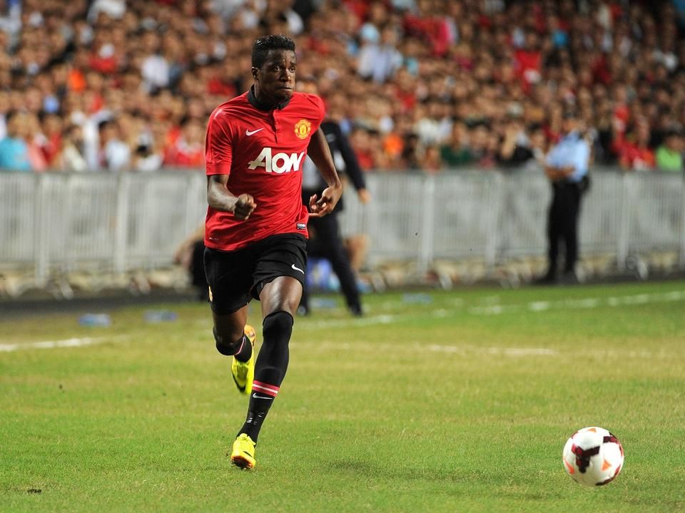 Wilfried Zaha nem váltotta meg a világot a Manchester Unitednél (Fotó: AFP)