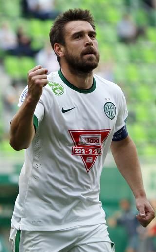 Böde Dániel szép gólt szerzett a Diósgyőr ellen (Fotó: Szabó Miklós)