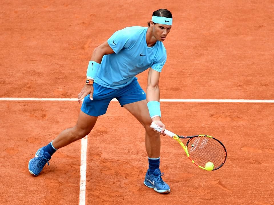 Nadal a második szettet is megnyerte a döntőben (Fotó: AFP)