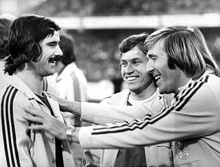 A német válogatottban vállvetve küzdöttek együtt: balról 
Gerd Müller, Jupp Heynckes és Günter Netzer