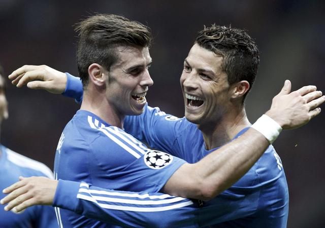 C. Ronaldo és Bale remekül tud együtt játszani Ancelotti szerint (Fotó: Reuters)