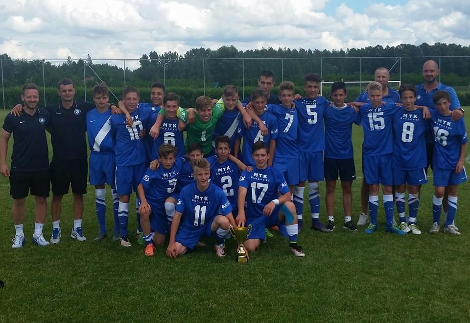 Az MTK U14-esei is aranyérmesek lettek