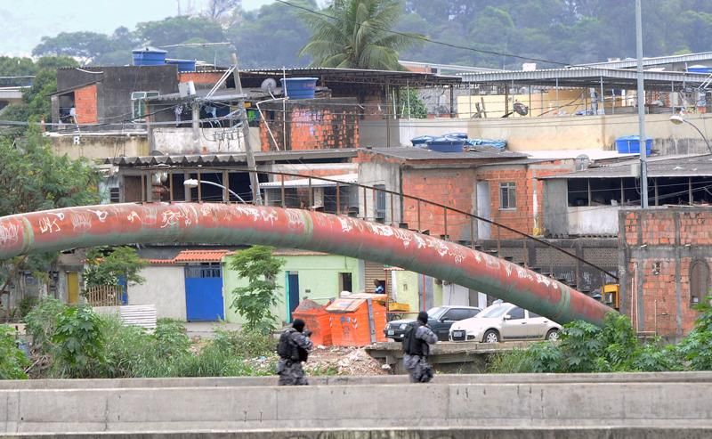 Ez Cidade de Deus, az Isten városa favela. Vagy, ahogy a lakók mondják, comunidade, tehát közösség (Fotó: AFP)