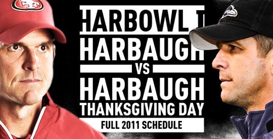 A két Harbaugh révén először lesz vezetőedzői testvérháború az NFL-ben