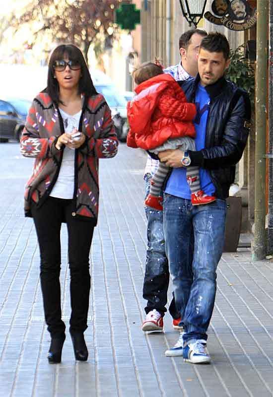 David Villa, Patricia González és Zaida Villa (Forrás: Tumblr)