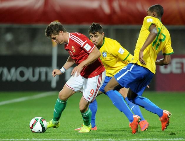 Mervó Bence felépült sérüléséből, az U20-as vb-n pedig még Brazíliának is gólt lőtt (Fotó: MTI)