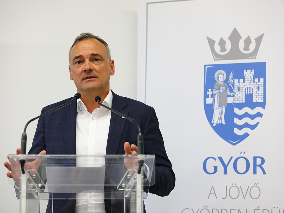 Borkai Zsoltot ismét megválasztották Győr polgármesterének (Fotó: Mészáros Mátyás/Kisalföld)
