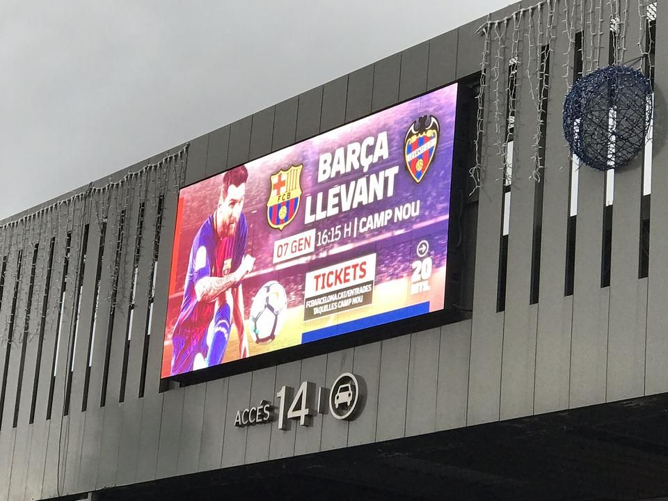 Furcsa sorozat: egymás után a harmadik Levante elleni meccsen látogatott el kevesebb mint 60 ezer drukker a Camp Nouba