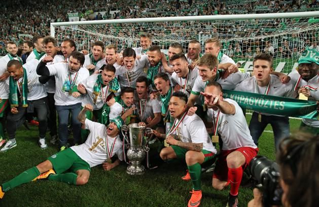 A 2015–16-os Magyar Kupa győztese: a Ferencváros! (Fotó: Hegedüs Gábor)