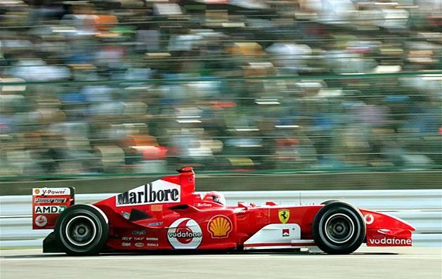 2004: Ferrari, 18 futam, 13 győzelem, 148 pont (világbajnok)