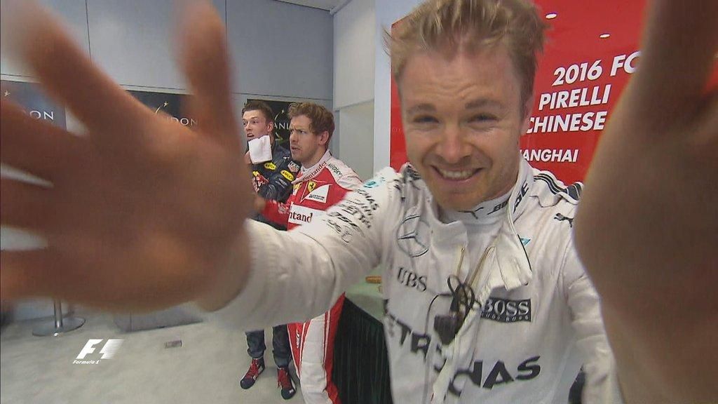 Nico Rosberget nem viselte meg a vita… (Fotó: imgur.com)
