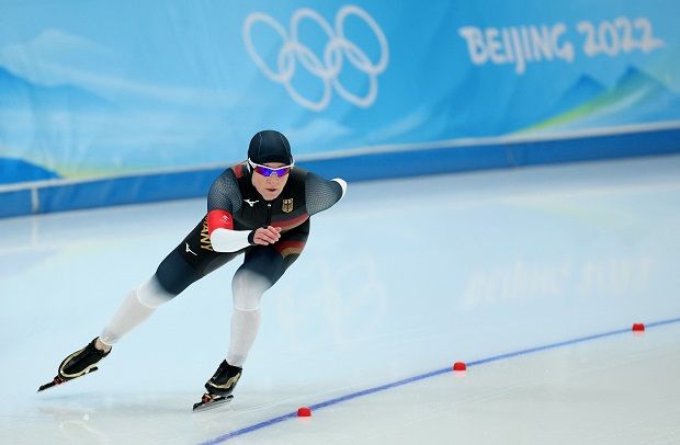 A Pekingben a nyolcadik olimpiáján szereplő Claudia Pechsteint 2009-ben a biológiai útlevele alapján tiltották el (Fotó: Reuters)
