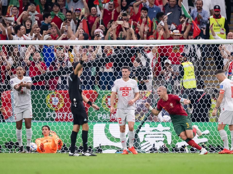 Pepe 39 évesen szerzett gólt egy vb-nyolcaddöntőben (Fotó: Getty Images)