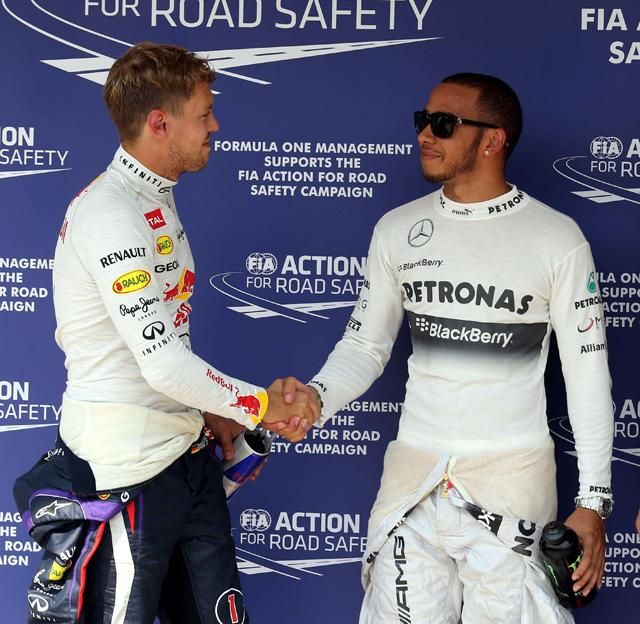 Hamilton a forróságban is megverte Vettelt (Fotó: Czerkl Gábor)