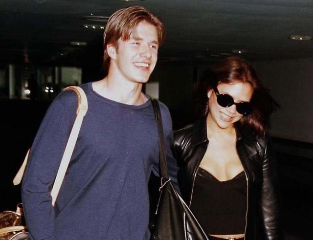 David Beckham és Victoria, azaz Posh Spice 1997-ben