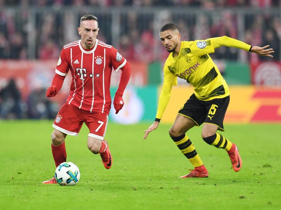 A Bayern végül legyőzte a Dortmundot a kupában (Fotó: AFP)