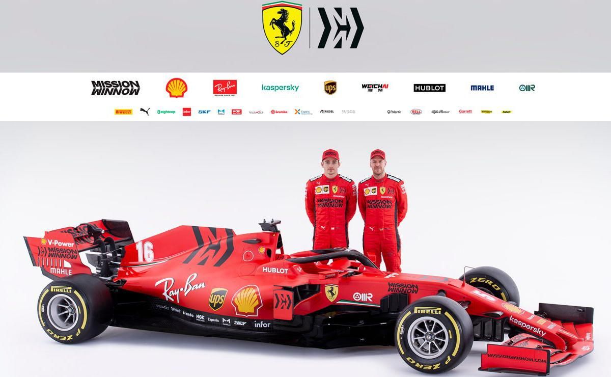 Az új Ferrari, az SF1000-es (Fotó: Ferrari)