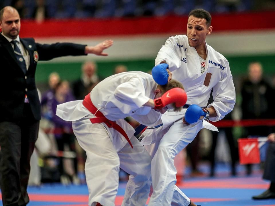 Tadissi Martial bronzérmes lett (Fotó: Magyar Karateszövetség)