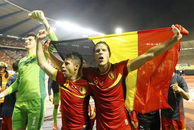 A belga válogatott rohamléptekkel közelít Brazíliához (Fotó: Action Images)