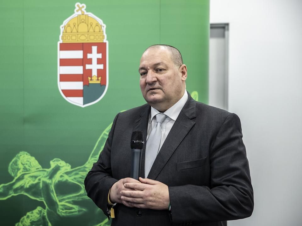 Az MBSZ megpályázza a jövő évi kvalifikációs tornát – jelentette be Németh Szilárd, a Magyar Birkózók Szövetségének elnöke (Fotó: Koncz Márton)