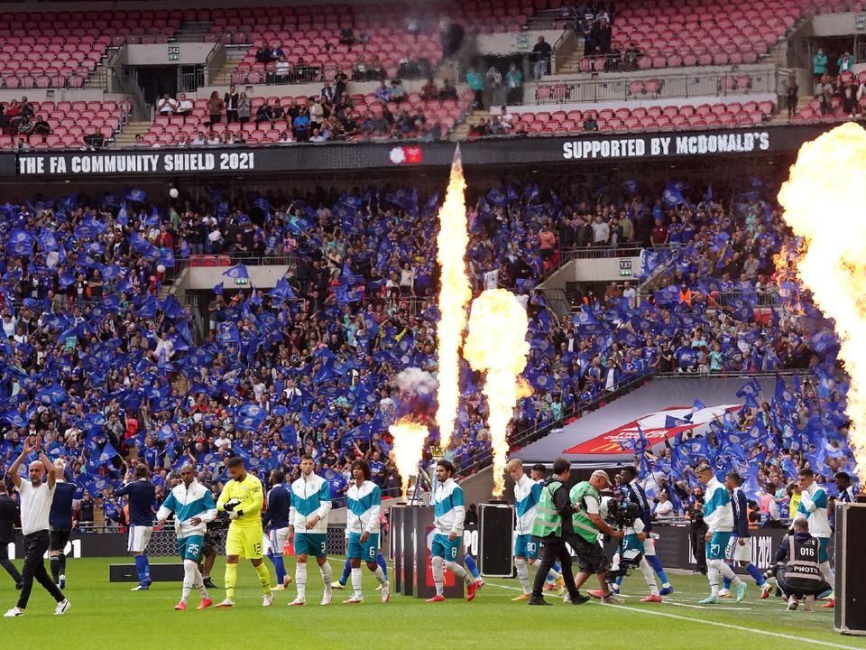 A Leicester City bombaerős kezdővel áll fel, míg a Manchester City egy kicsit tartalékosan (Fotó: Getty Images)