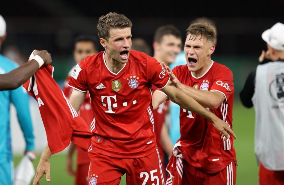 Thomas Müller nagyszerű idényt fut(ott) Fotó: AFP)