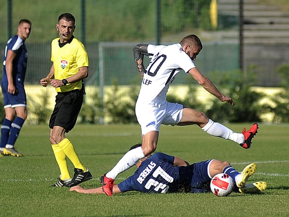 Lovrencsics Balázs góljával gyorsan megszerezte a vezetést a Sori (Fotó: Kricskovics Antal/Fejér Megyei Hírlap)